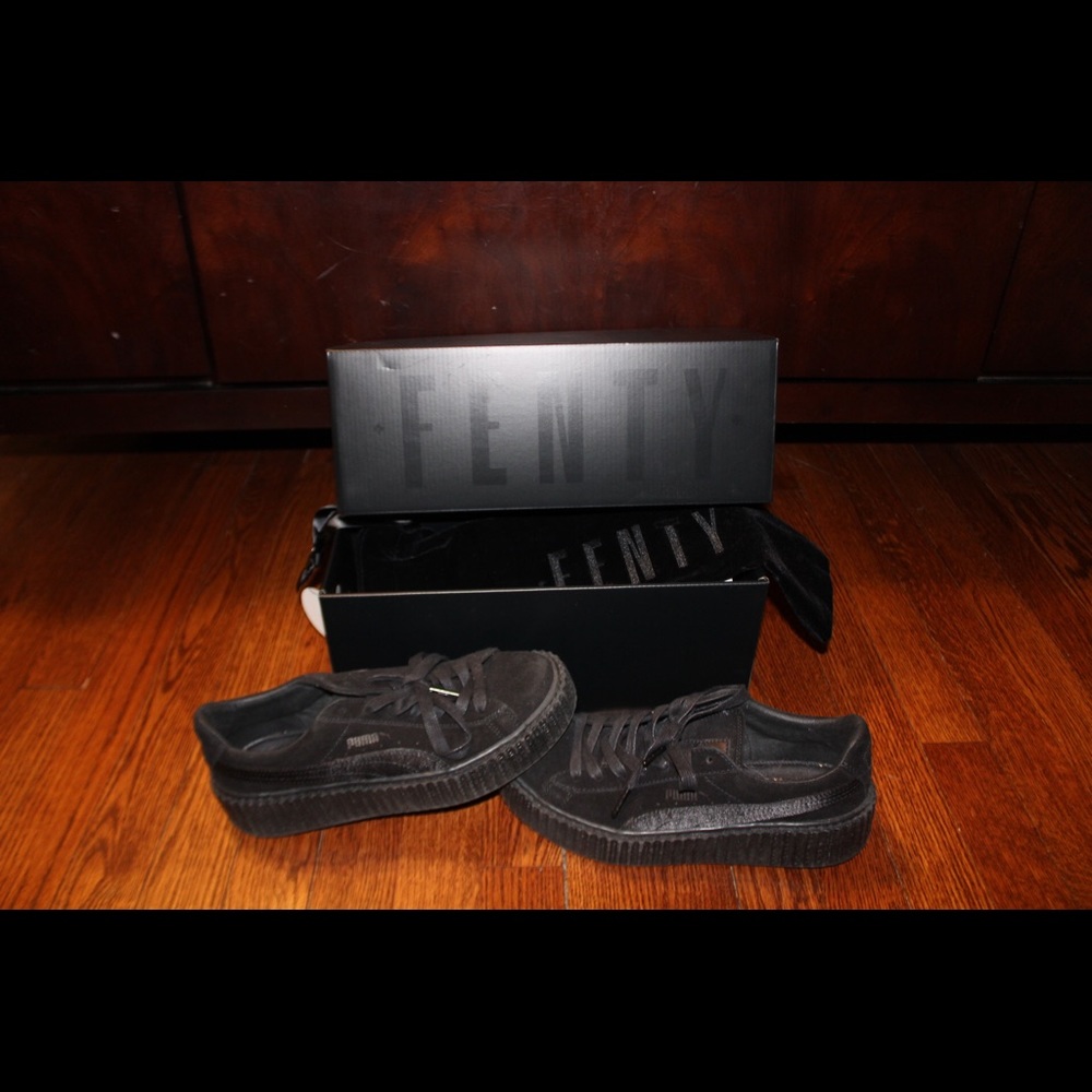 Original Black Puma Fenty Creepers